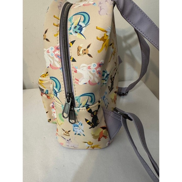 LOUNGEFLY Pokémon EEVEELUTIONS MINI BACKPACK - Picture 5 of 7